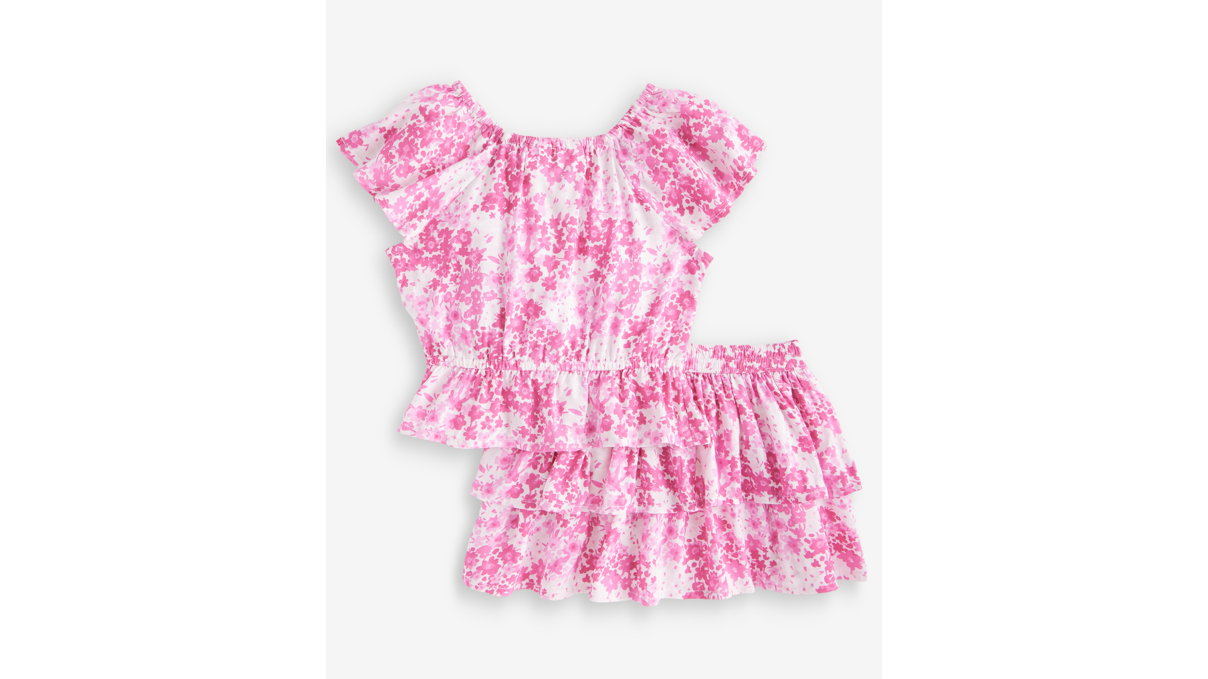 Epic Threads Girls' 12M-5T Ditsy Floral-Print Top & Skirt, 2-Piece Set, Macy's Exclusive
