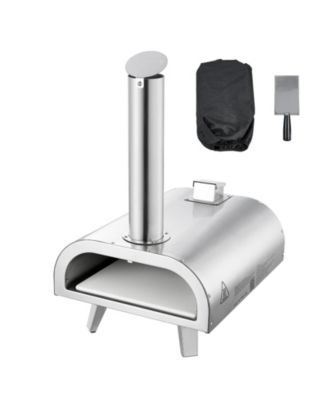 Outdoor Pizza Oven, 12 inches Wood Pellet Stainless Steel Pizza Maker