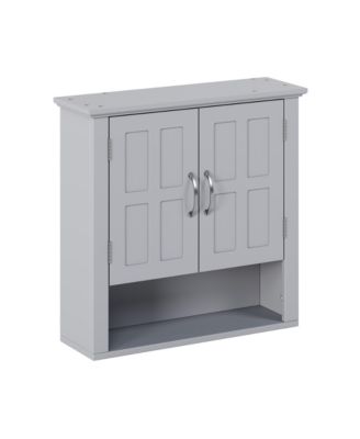 Bathroom Wall Storage Cabinet, Multi -functional Wall Mounted Cabinet with Adjustable Shelves, Medicine Cabinet for Laundry Room and Kitchen