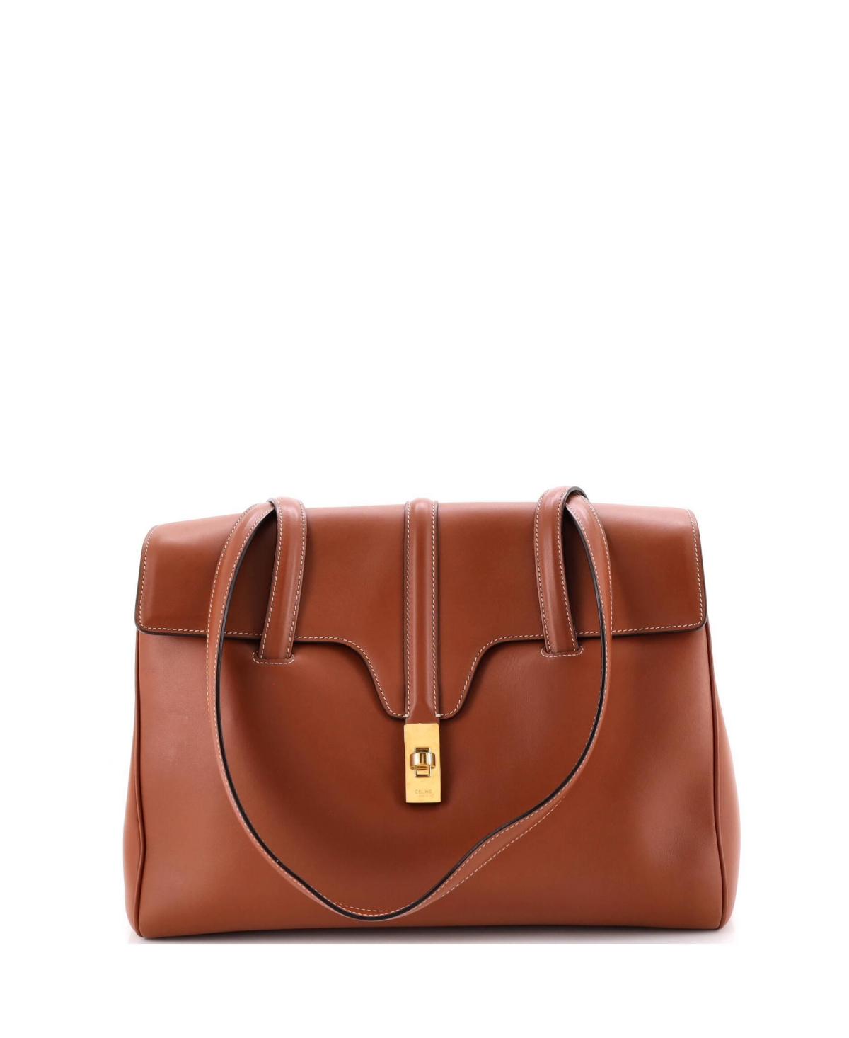 Pre-Owned Celine Medium Soft 16 Bag Smooth Calfskin