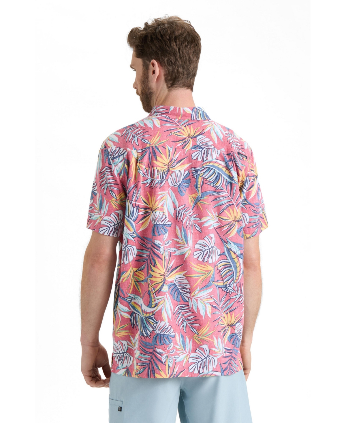 Salt Life Men's Lush Canopy Short Sleeve Button Down