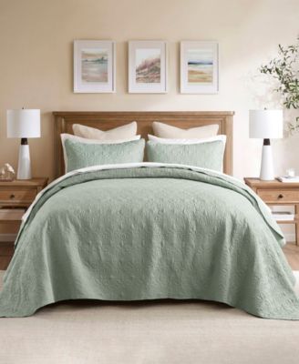 Quebec Quilted 3-Pc. Bedspread Set, Full