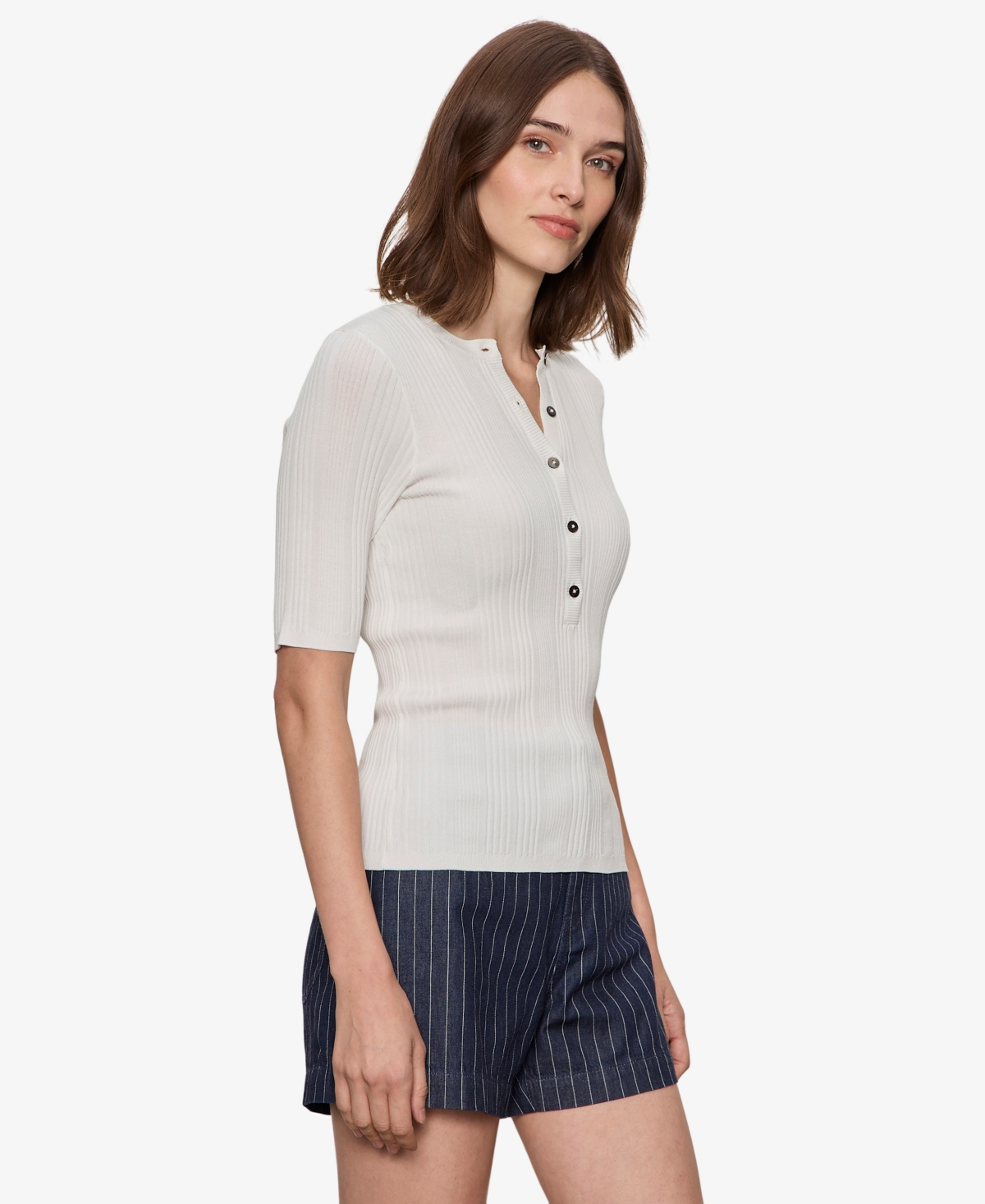 Sanctuary Women's Air Of Ease Half-Sleeve Top