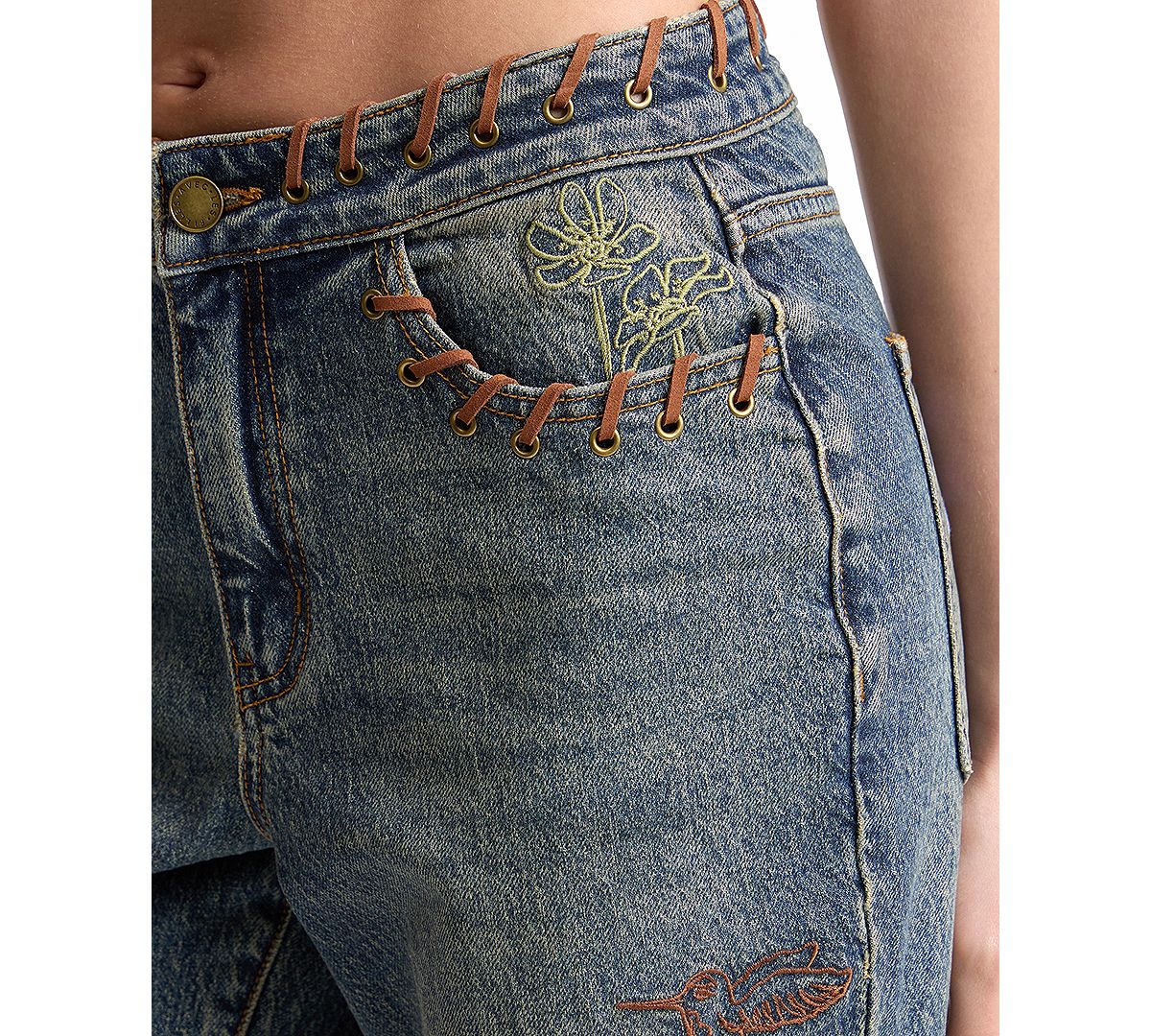 Avec Les Filles Women's Flare Jeans view 4 — MAYCSS fashion products