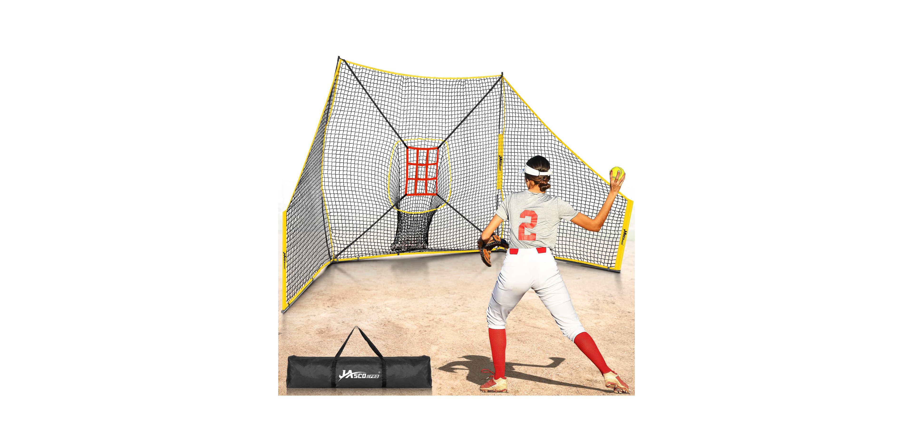 Aoligeijs 12 X7 ft Baseball Field Training Equipment