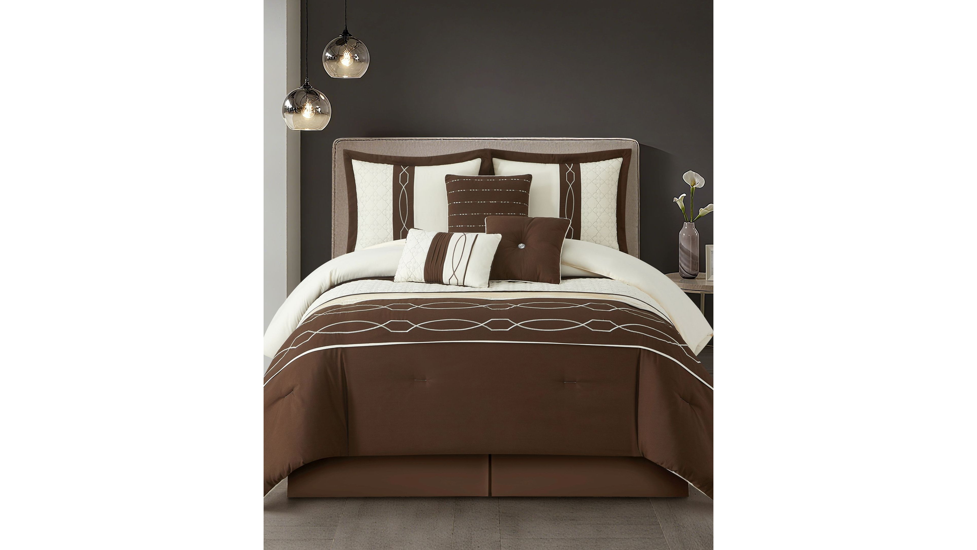 Stratford Park Penley 7-Pc. Comforter Set, California King