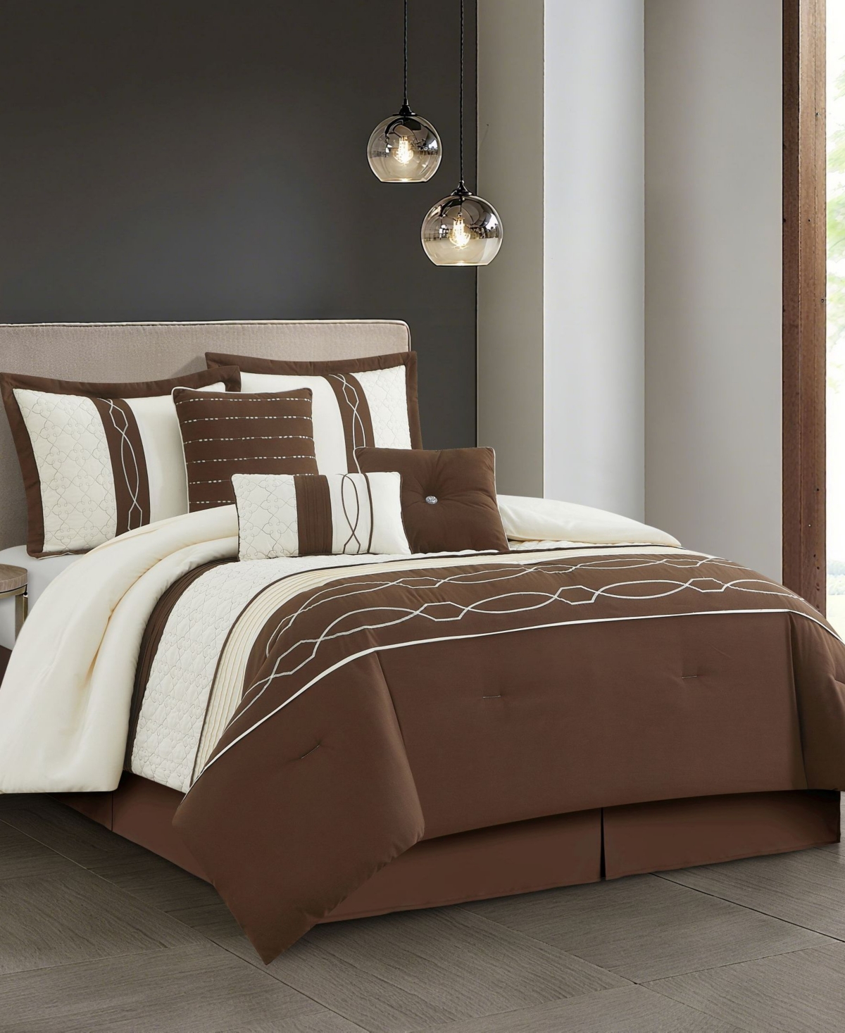 Stratford Park Penley 7-Pc. Comforter Set