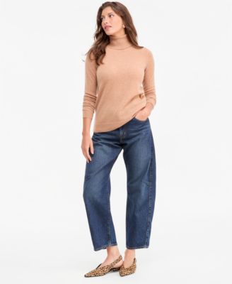 Women's 100% Cashmere Turtleneck Sweater