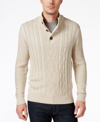 Tricots St Raphael Tricots Raphael Men's Faux Sherpa Trim