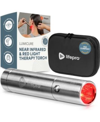 LumiCure Red Light Therapy Device - Portable Near Infrared Light Therapy Torch with 660nm & 850nm LEDs for Wellness