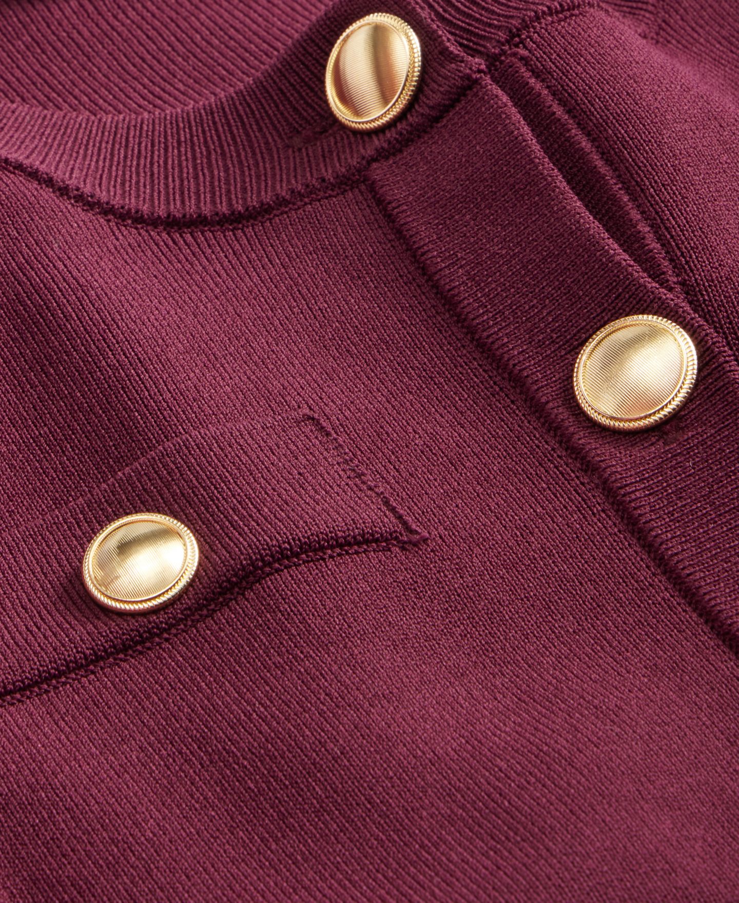Женский кардиган I.N.C. International Concepts Petite Structured Button-Front, цвет: Ягодный винный — фото 8