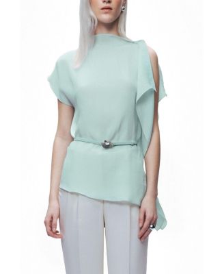 Women's Sleeveless Woven Blouse
