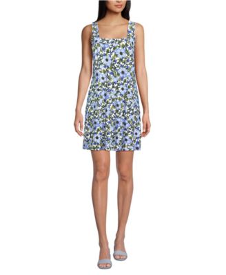 Women's Silky Knit Mini Shift Dress