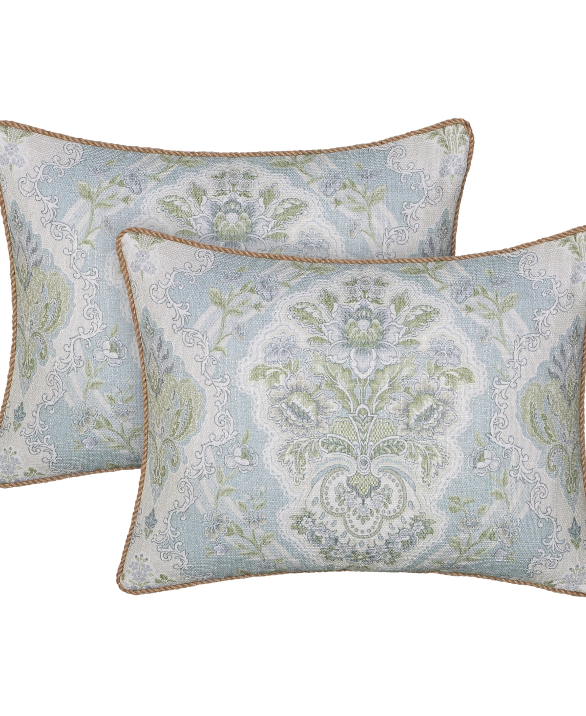 J Queen New York Pasadena Floral 4-Piece Comforter Set, California King