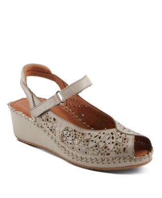 Women's Santonio Wedges with Leather Upper