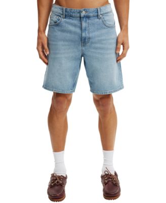 Men's 9" Loose Straight Denim Shorts