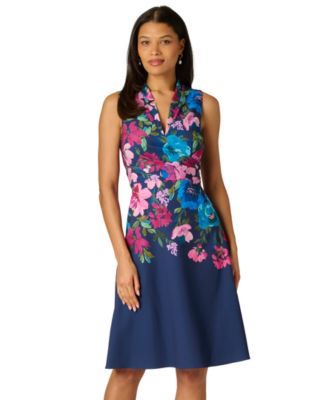 macys knee length dresses White Knee Length Dress