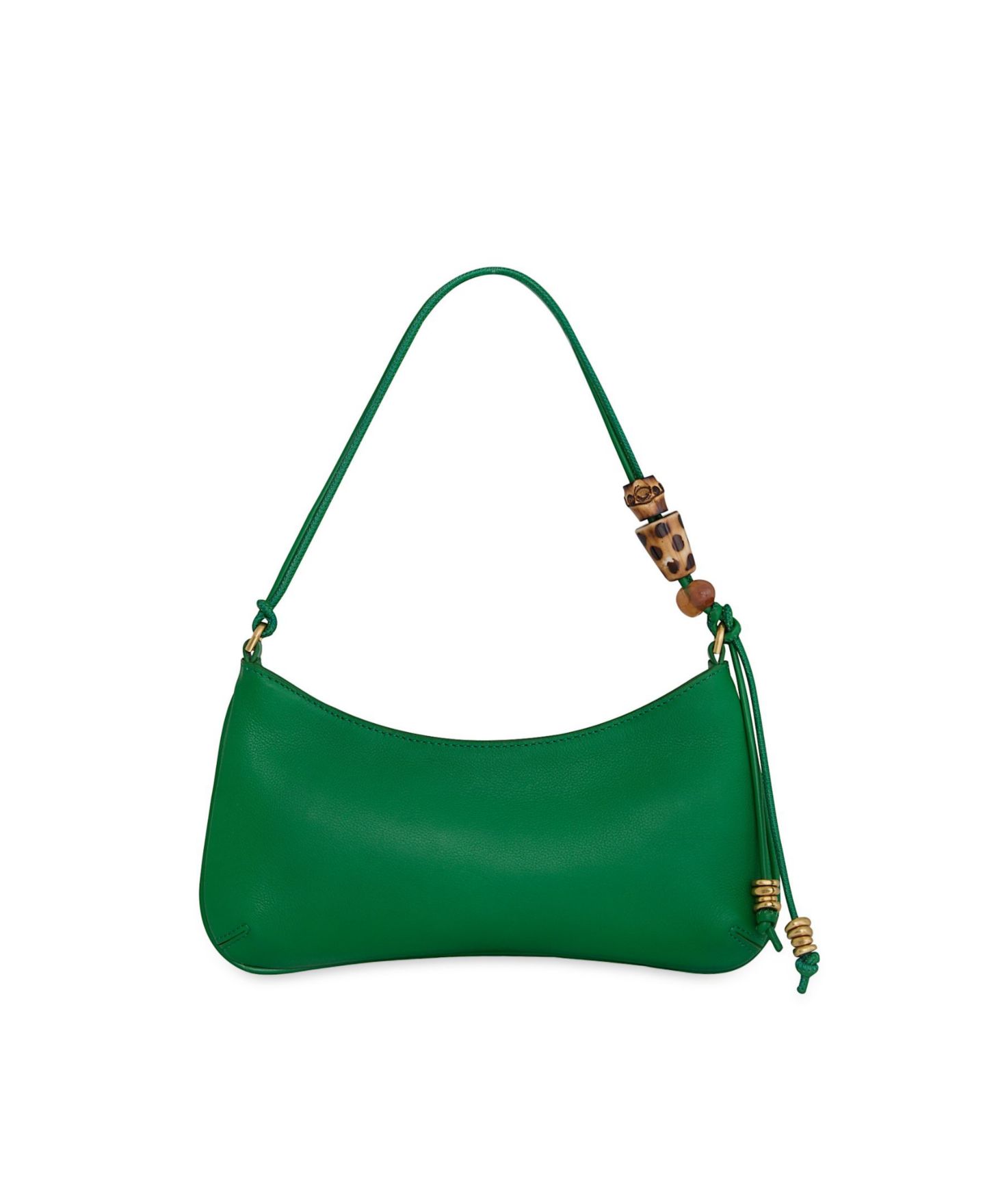 Женская сумка Rebecca Minkoff Reina Small Leather Shoulder, цвет: Зелёный — фото 1