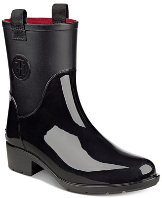 Tommy Hilfiger Khristie Rain Boots - Boots - Shoes - Macy's