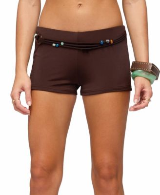 Women's Janya Strappy Bead Belt Micro Shorts