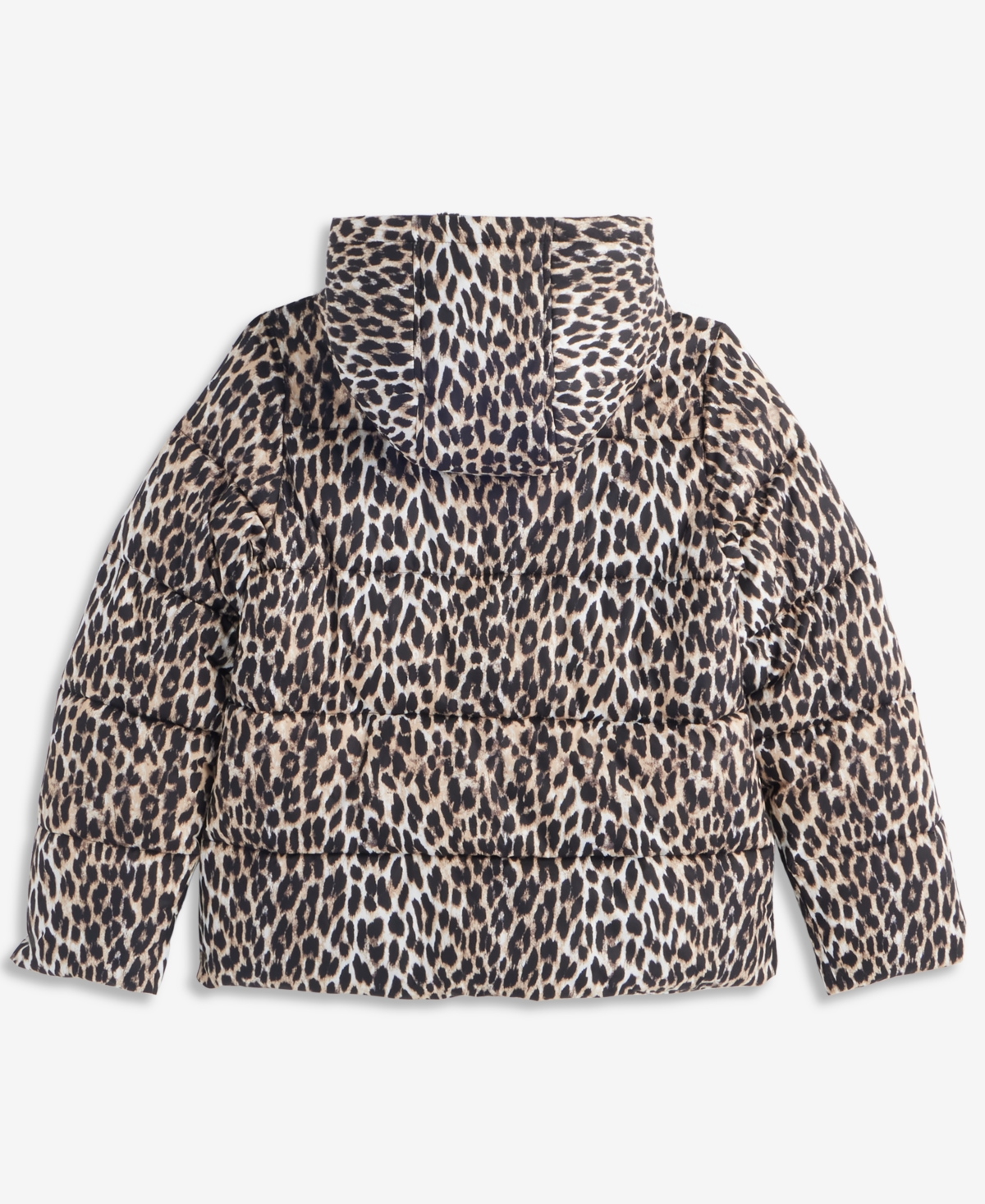 S Rothschild & Co Girls' Xs-xl Contrast-Vestee Hooded Puffer Jacket
