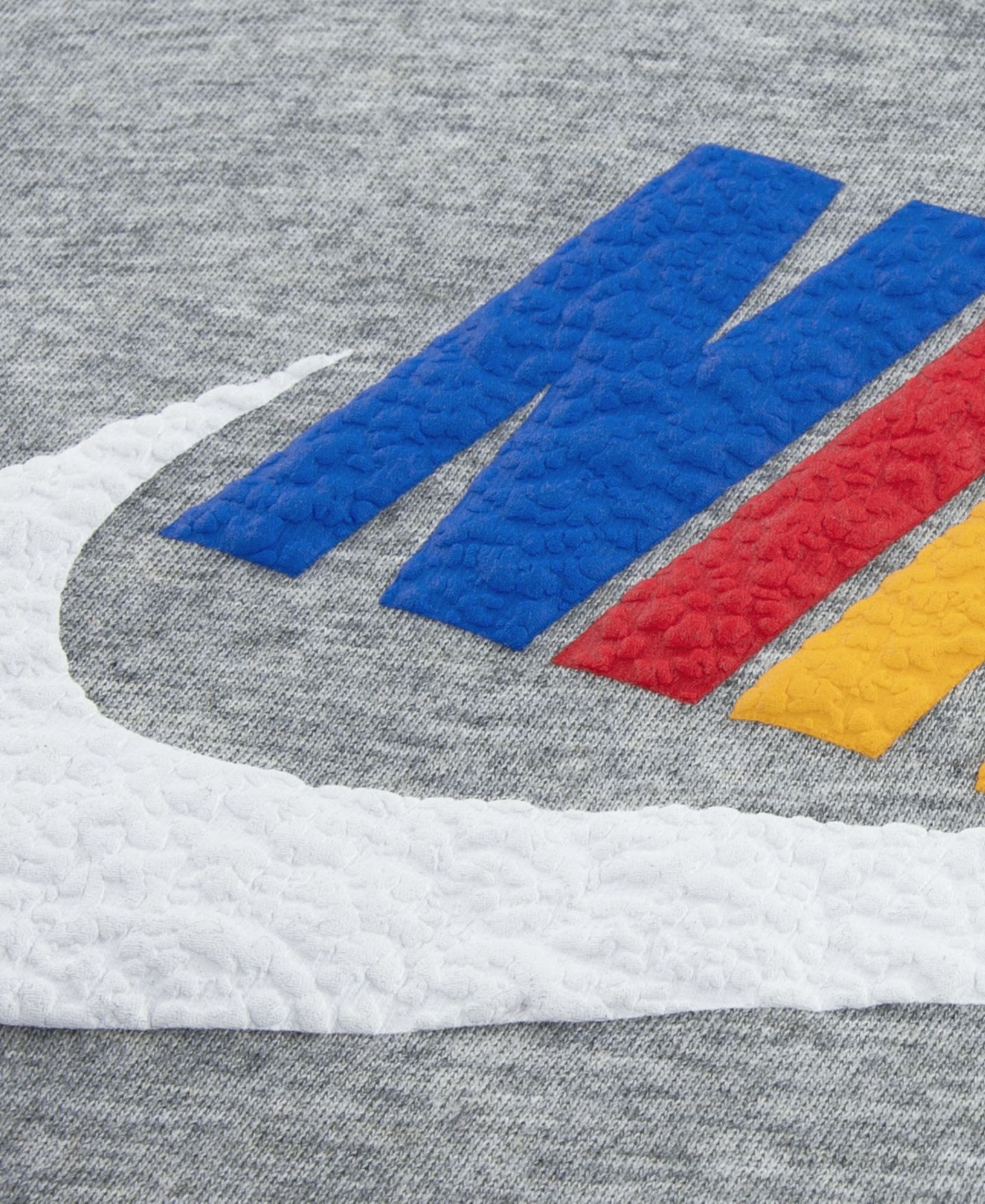 Детская футболка Nike Club Logo с коротким рукавом, 4-7, цвет: Тёмный серый меланжевый — фото 3