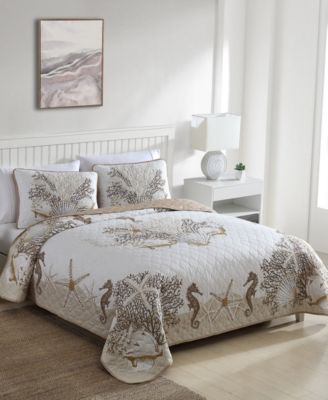 Coastal 3-Piece Quilt Set, King