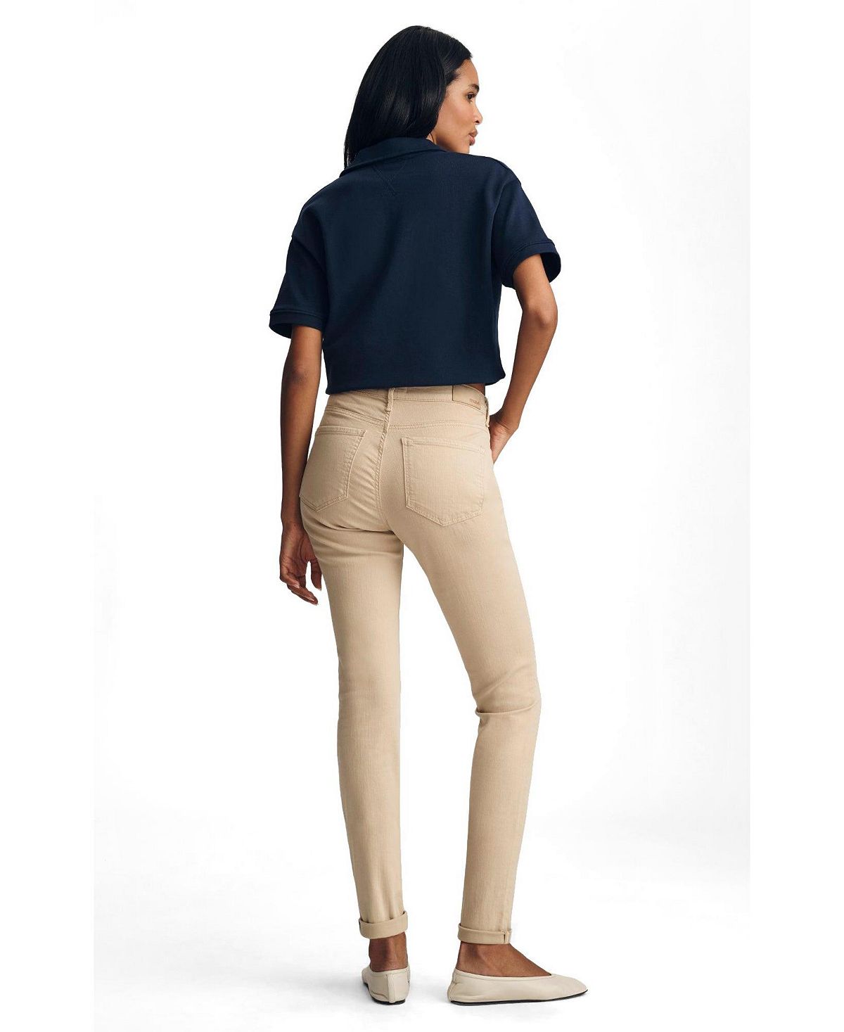 Mavi Jeans Women's Kathleen Mid Rise Boyfriend In Corn Silk Flex Blue view 3 — MAYCSS fashion products