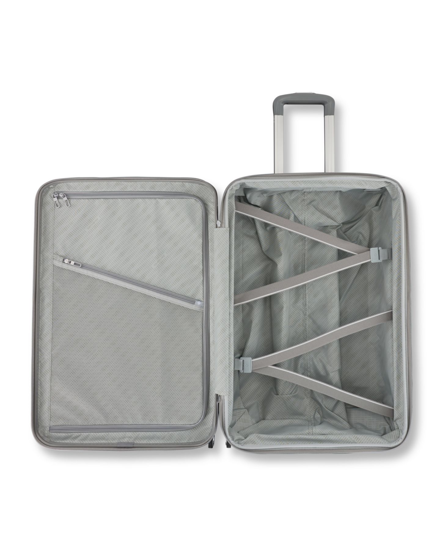 Чемодан Samsonite Spin Tech 7 Carry-On Spinner, цвет: Серебряный — фото 5