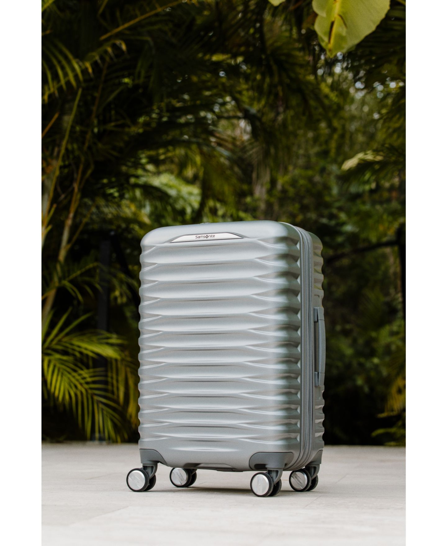 Чемодан Samsonite Spin Tech 7 Carry-On Spinner, цвет: Серебряный — фото 15