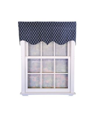 100percentage  Cotton Marine Rope Regal With  Lining Rod Pocket Window Valance