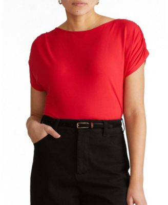 Women's Plus Size Divine Jersey Gathered Tee