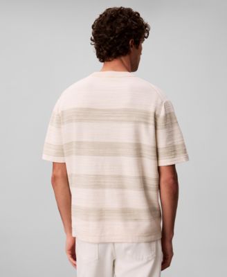 Calvin Klein Men's Horizontal Stripe Short-Sleeve T-Shirt - Macy's