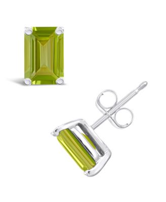 Peridot (1-3/8 ct. t.w.) Stud Earrings in 14K Yellow Gold or 14K White Gold