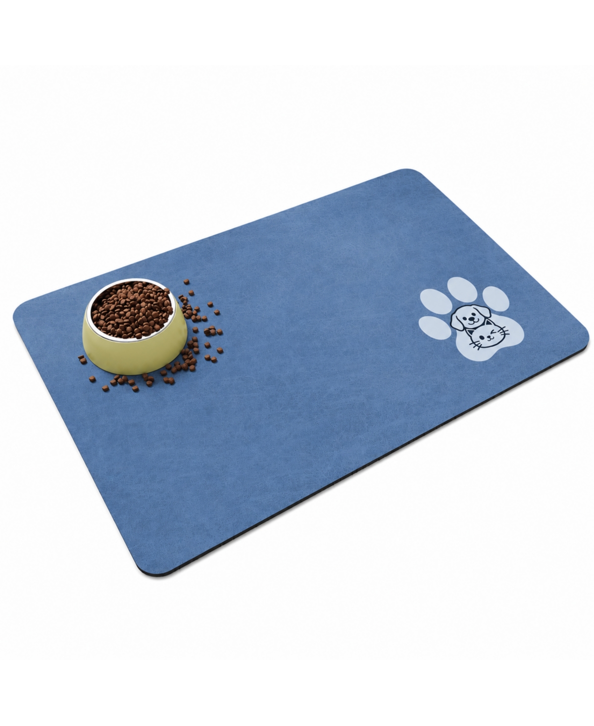 Aronkl Quick Dry Super Absorbent Pet Feeding Mat Non-Slip Waterproof Floor Protector for Dogs Cats