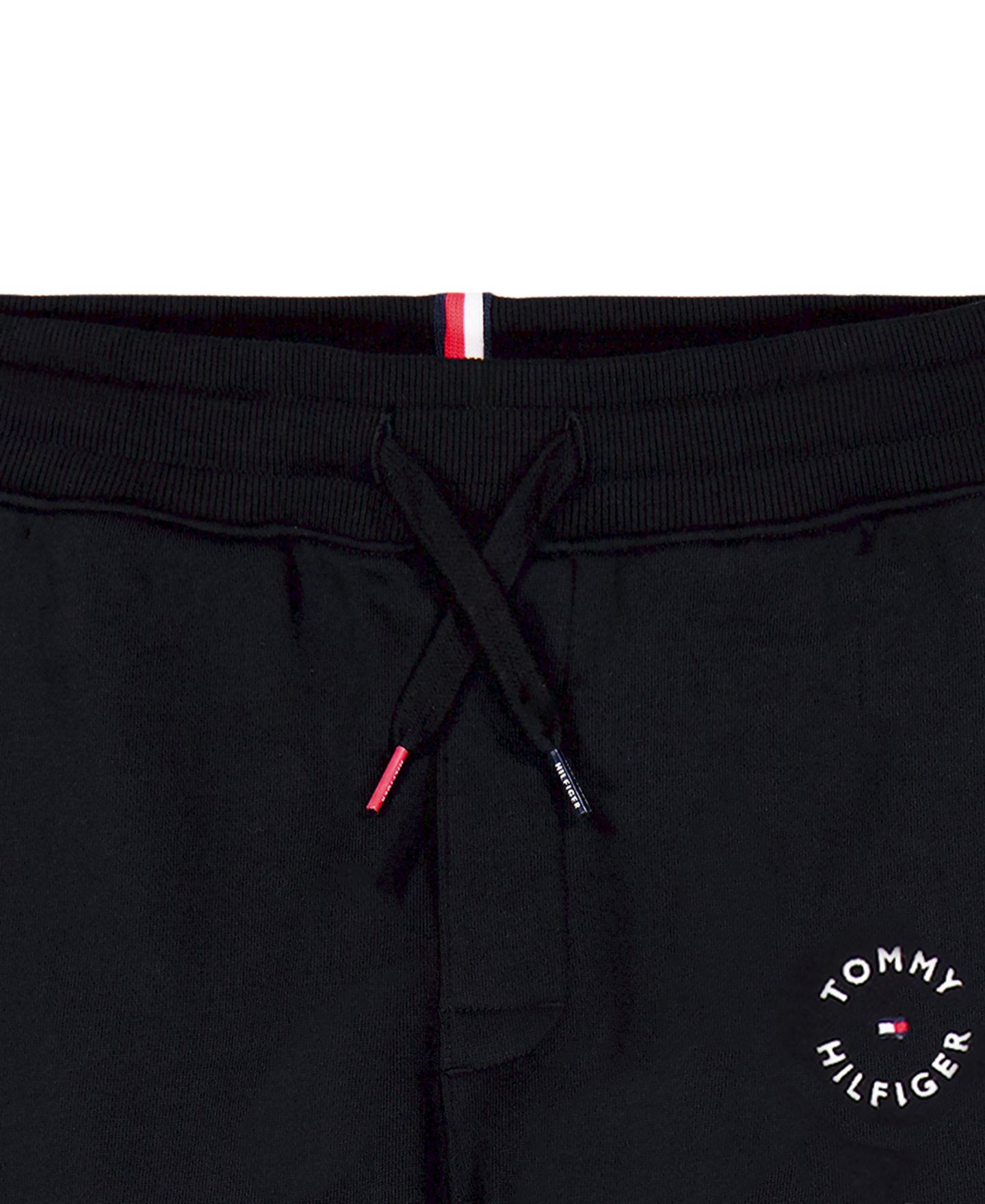 Брюки Tommy Hilfiger Elevated Drawstring Jogger Pants для мальчиков, цвет: Чёрный — фото 6