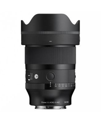35mm f1.4 DG II Art Lens for Sony E, Bundle with 67mm Filter Kit, Pen Lens Cleaner and Cleaning Kit