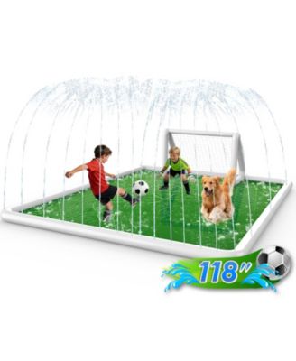 Splash Pad Sprinkler Play Mat Kids Outdoor Water Fun