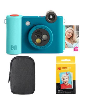 Smile+ 2-in-1 Instant Camera and Bluetooth Printer Starter Bundle Case