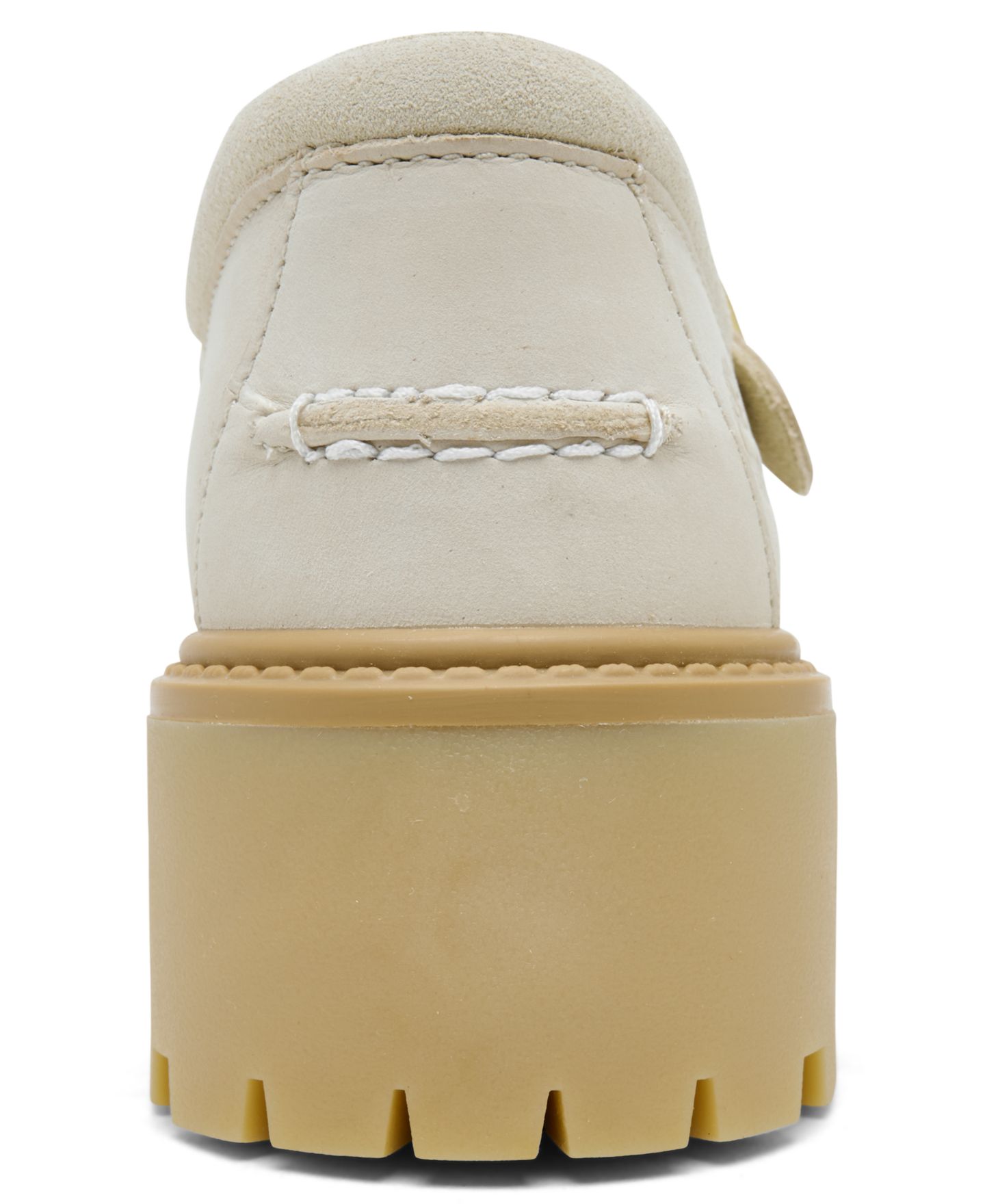 Обувь Timberland Women's Stone Street Mary Jane Platform Buckle Shoes, цвет: Светлый бежевый замшевый — фото 4