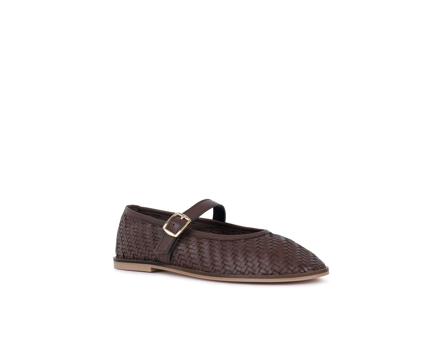 Женские балетки Rag & Co Nazuka Handcrafted Real Suede Leather Flats, цвет: Коричневый — фото 7
