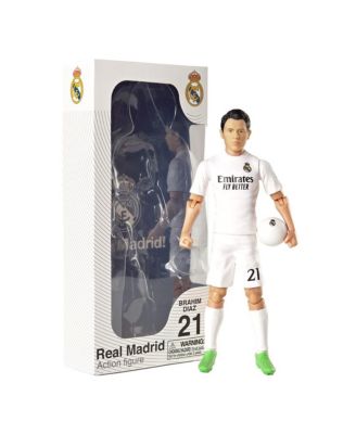 SOCKERS Real Madrid Brahim Diaz 8" Collectible Soccer Action Figure