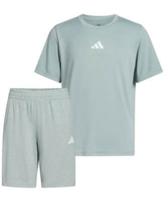 Boys' 8-16 Short-Sleeve T-Shirt and Shorts, 2-Piece Set
