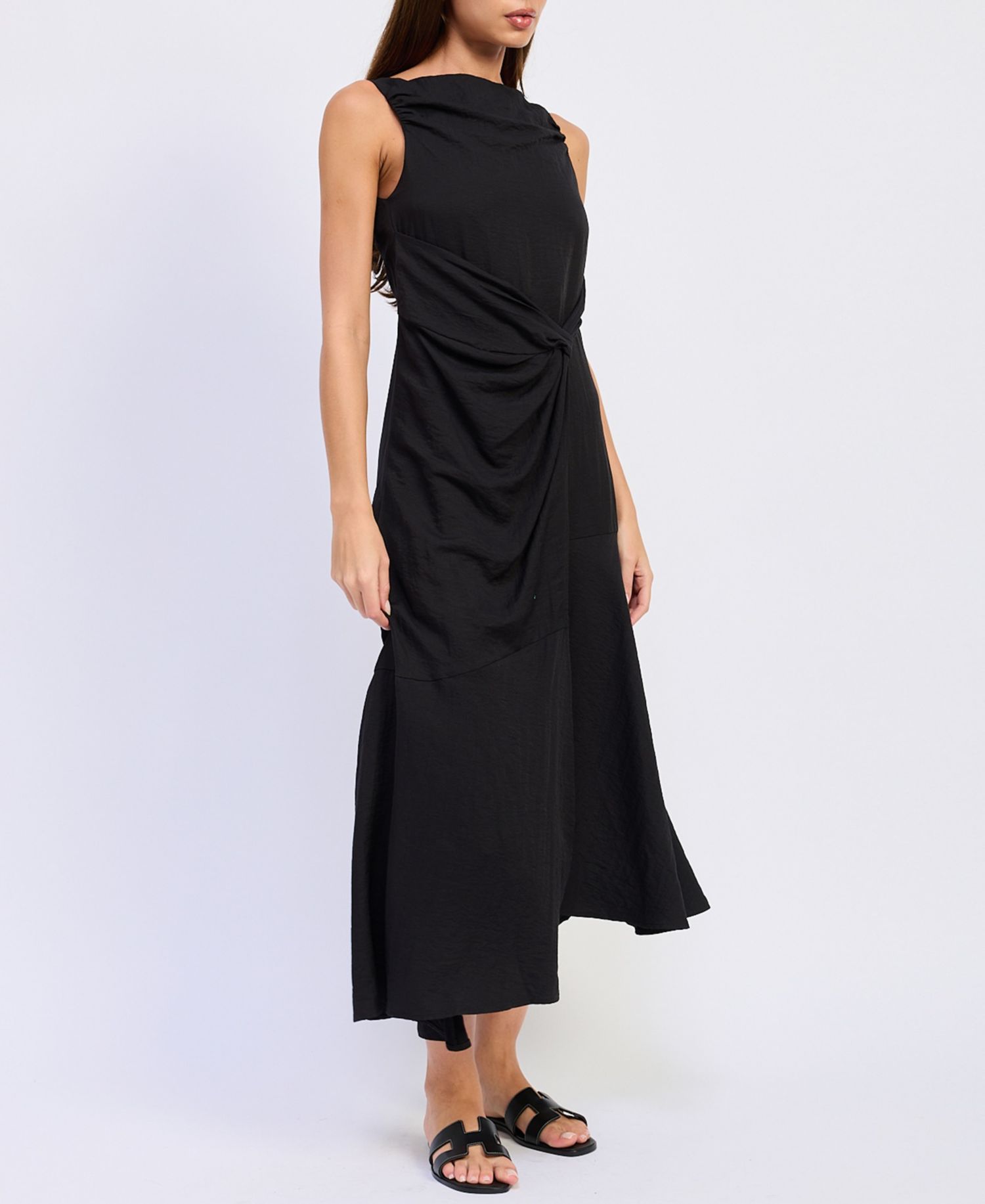 Women's Cara Sleeveless Asymmetric Midi Dress