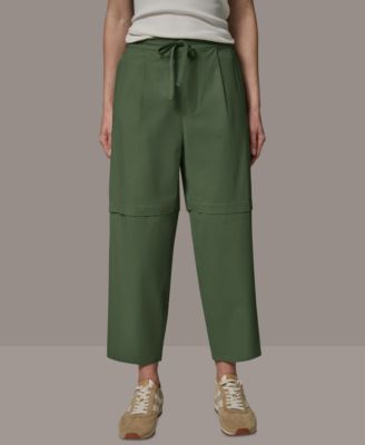 Women's High-Rise Paper Poplin Pants