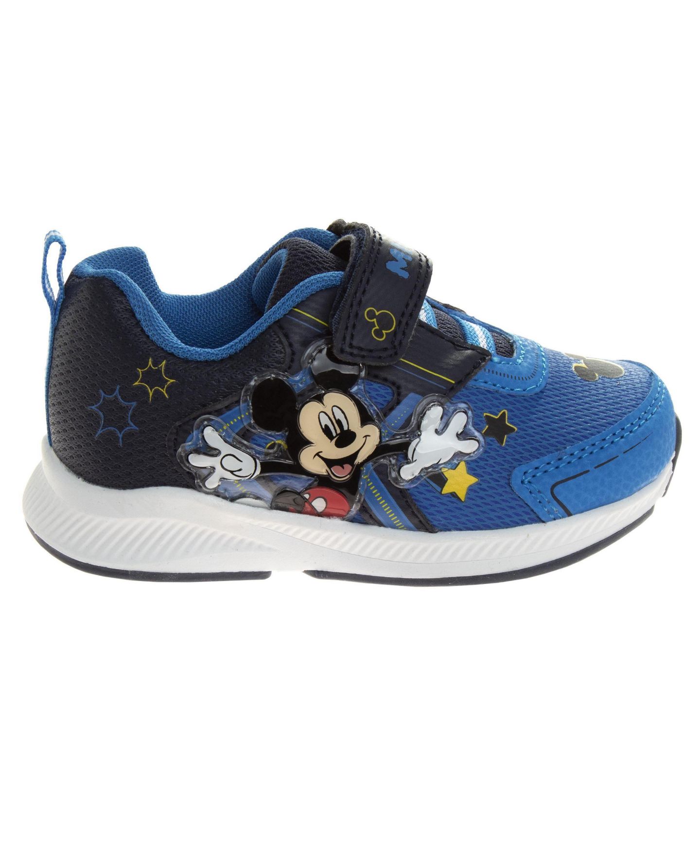 Детские кроссовки Disney Mickey Mouse с подсветкой для мальчиков, лёгкая обувь — фото 2