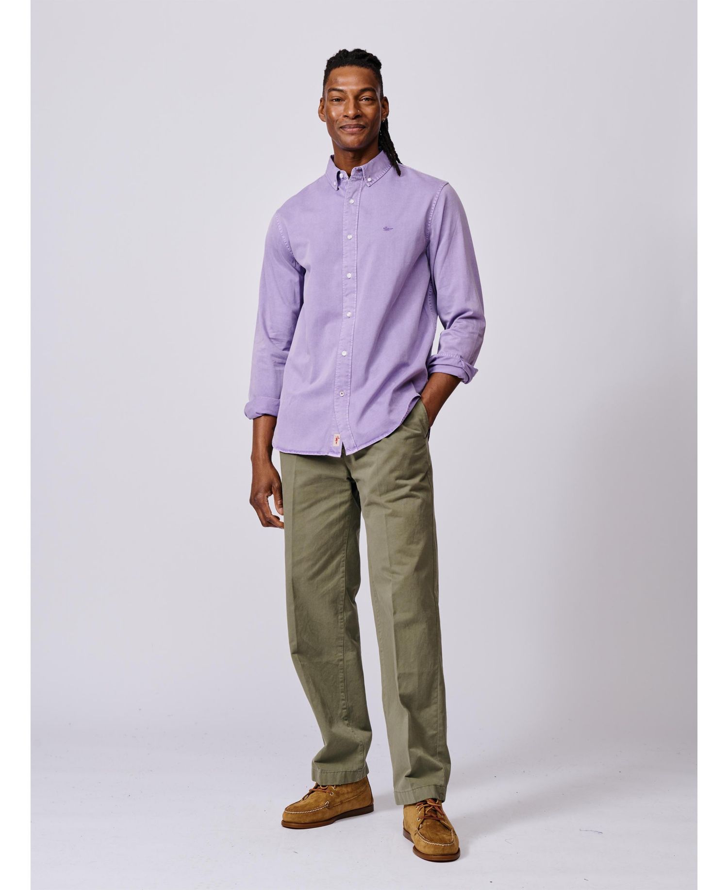 Men's Hessle Long Sleeve Relaxed Fit Shirt