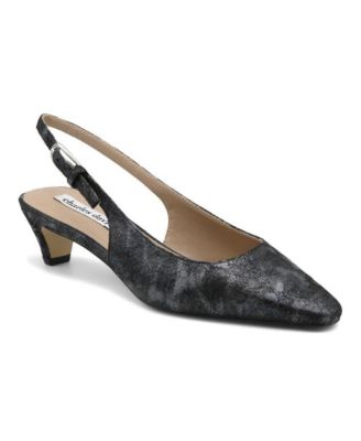 Womens Ficken Low Heel Slingack Dress Pump