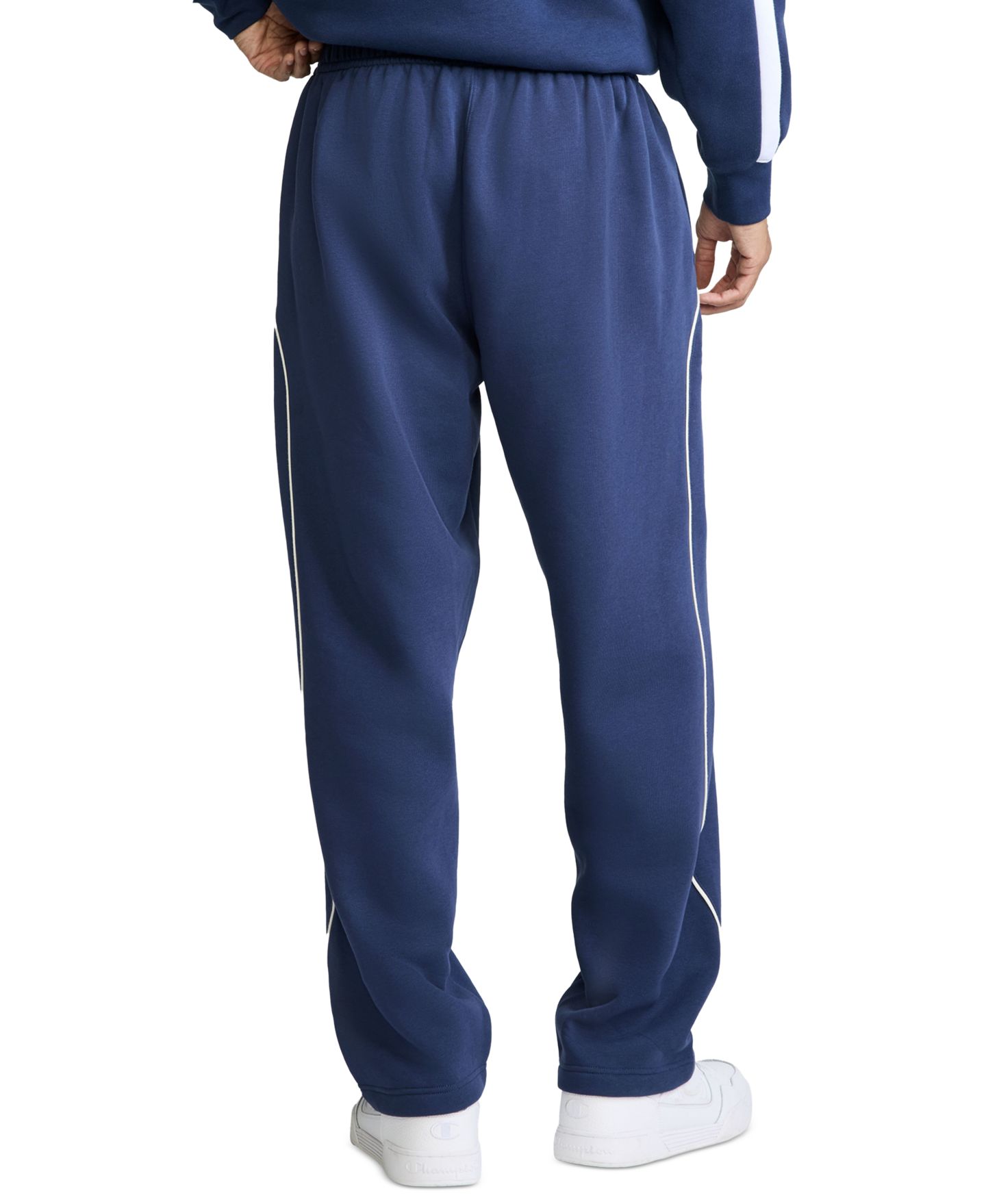 Мужские брюки Champion Piped Open Bottom Relaxed-Fit, цвет: Naval Acad — фото 4