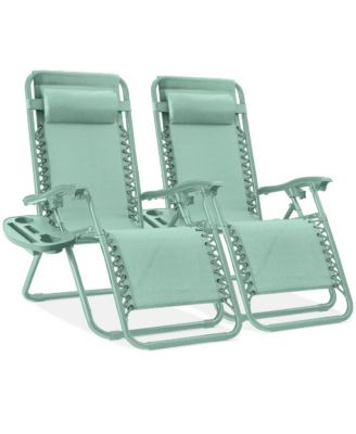 Zero Gravity Lounge Chair Recliner Set Of 2